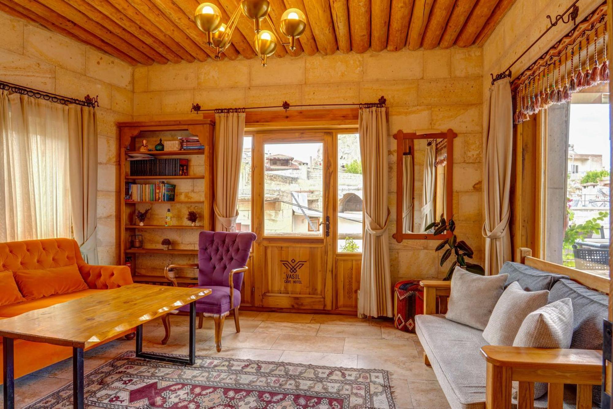 Vasil Cave Hotel Üçhisar Exterior foto