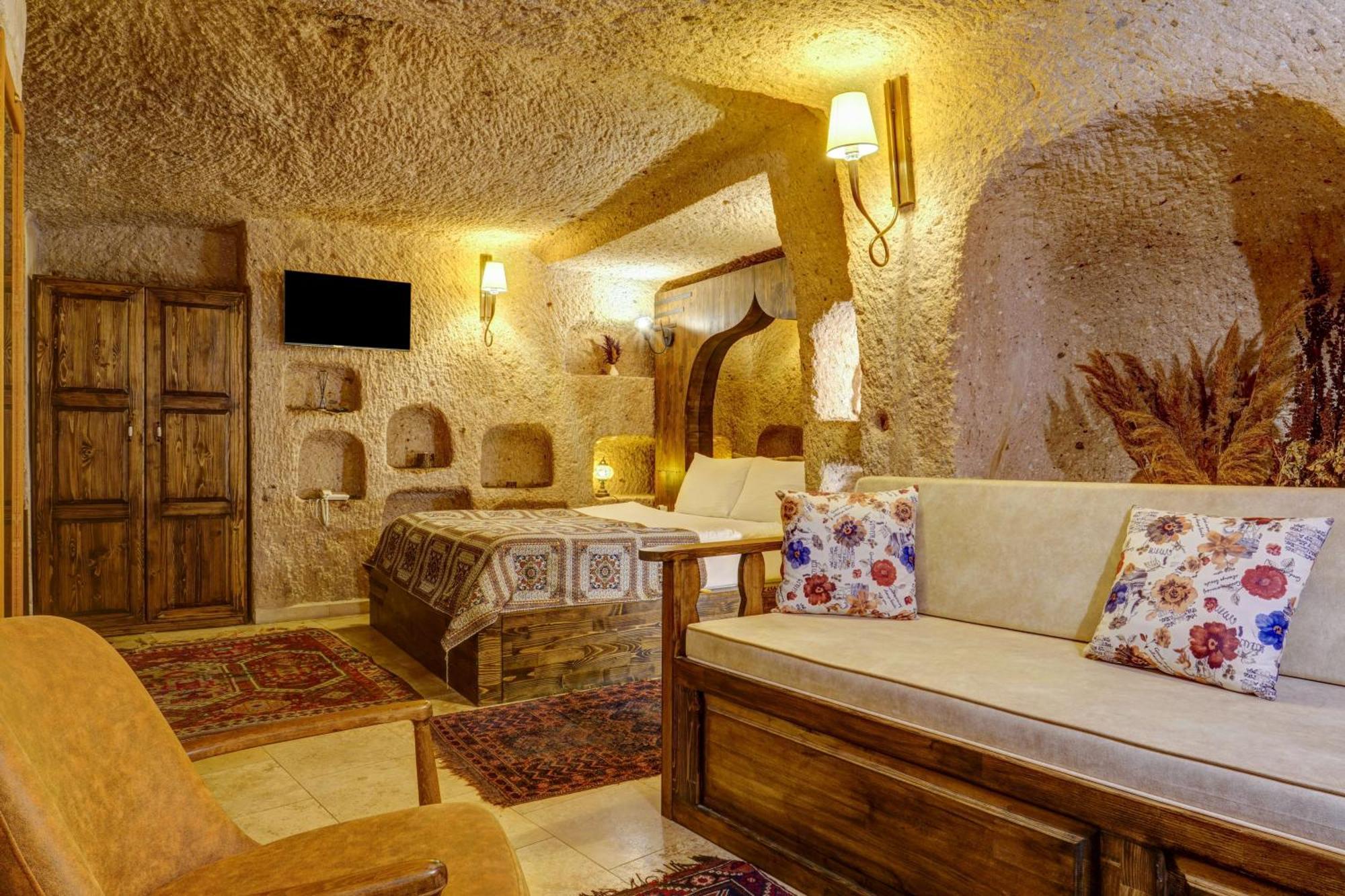 Vasil Cave Hotel Üçhisar Quarto foto
